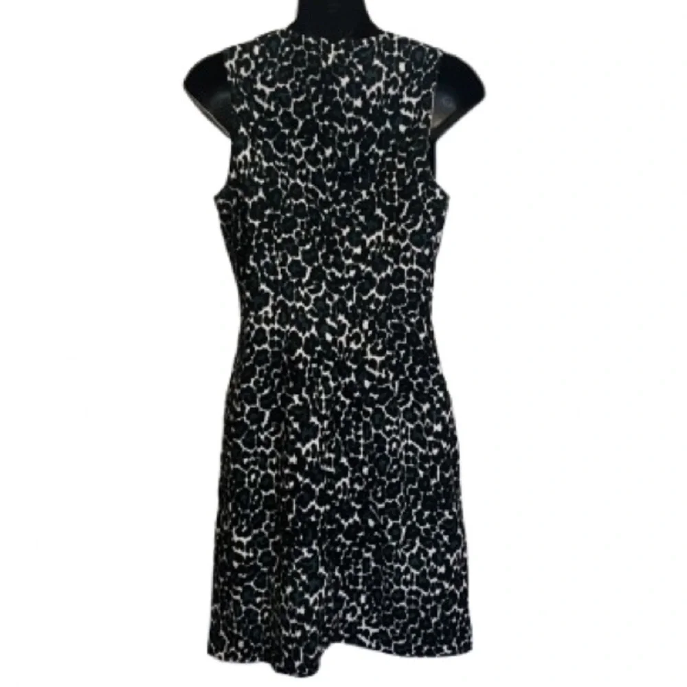 J. Crew animal print sleeveless sheath dress size 0